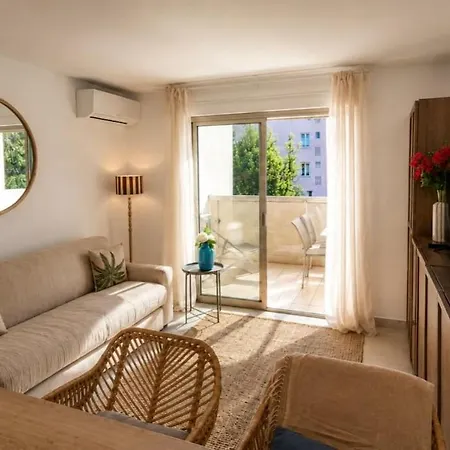 Le Palmier App Vue - Piscine- - Place De Parking Privee Cannes