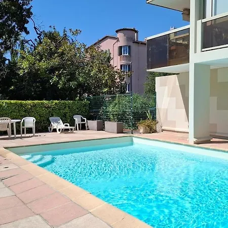 Le Palmier App Vue - Piscine- - Place De Parking Privee *