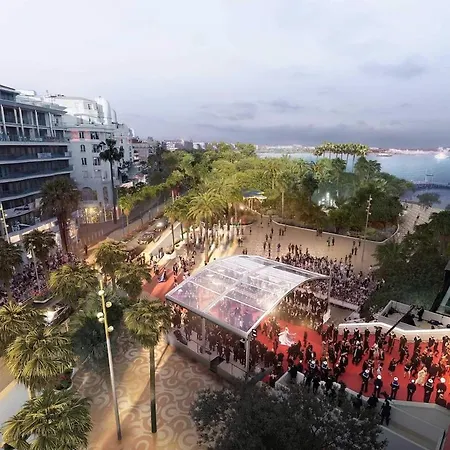 Le Palmier App Vue - Piscine- - Place De Parking Privee Cannes